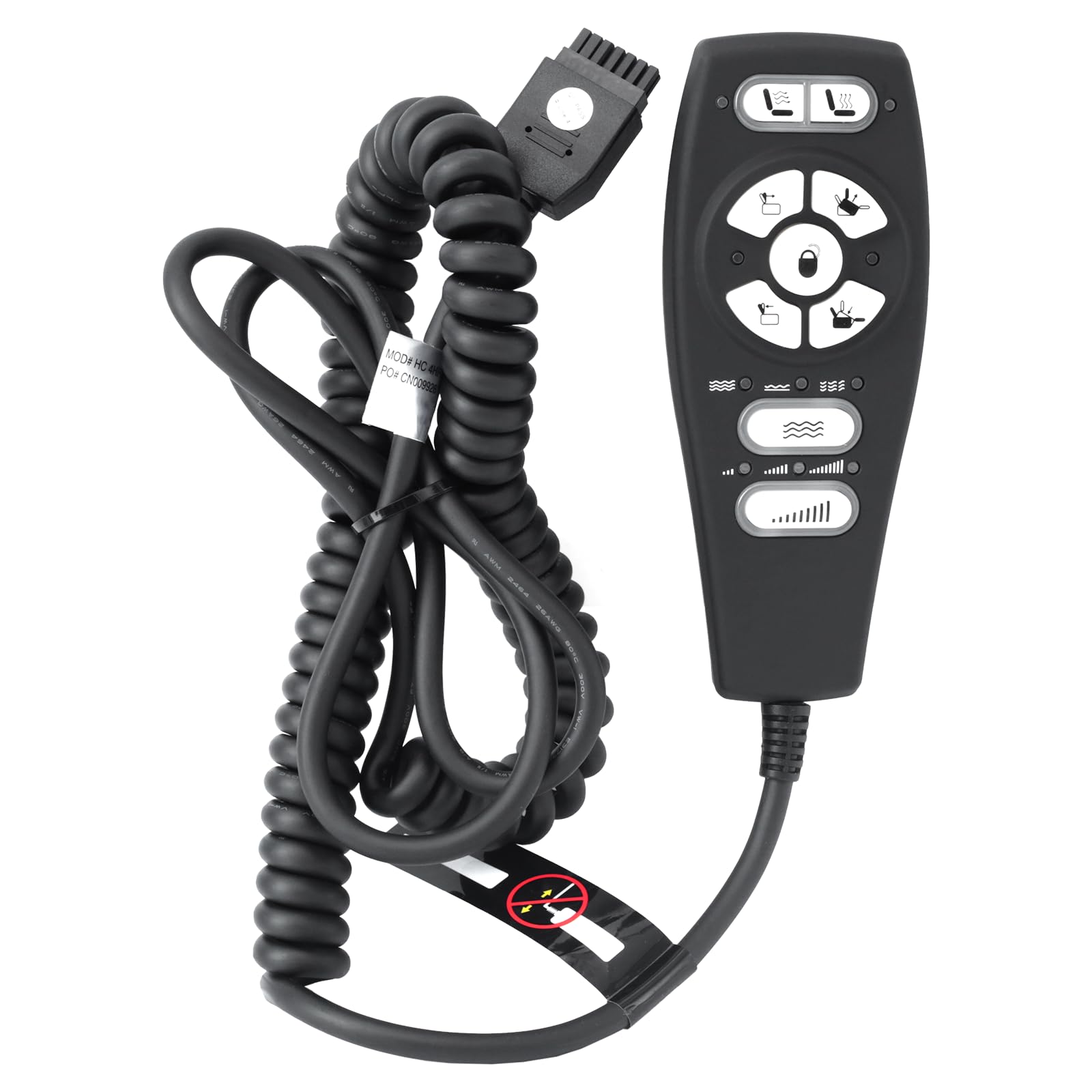 Télécommande compatible Raffel Systems HC 4HR2B 01 clé de rechange inclinable 14 broches