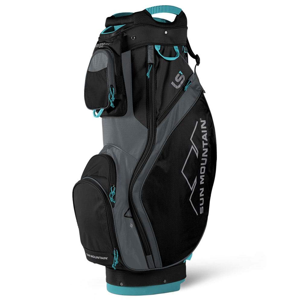 Sun Mountain 2018 Women's LS1 Cart Bag - Black-Storm-Bahama