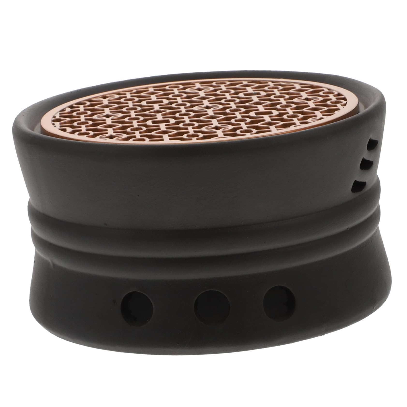 Garneck Tea Warmer Black Japanese Style Teapot Warmer Ceramic Teapot Candle Holder Multi-Purpose Heater Random