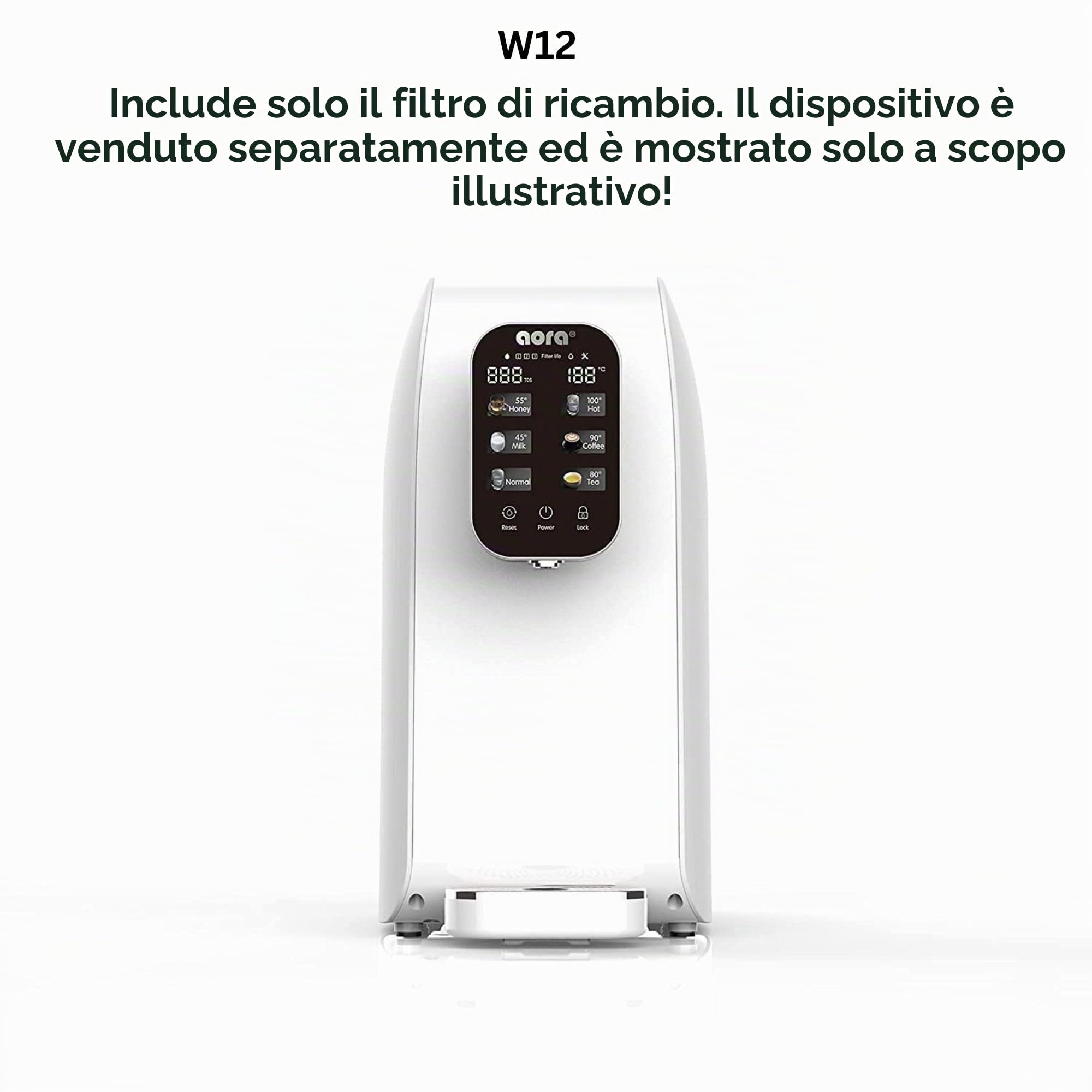 Set di Filtri Dell'acqua di Ricambio Neues Wasser Group - Sistema Mobile ad Osmosi Inversa Senza Collegamento Idrico Fisso, Sedimenti Pac e Set di Filtri al Carbone Cf Con Membrana