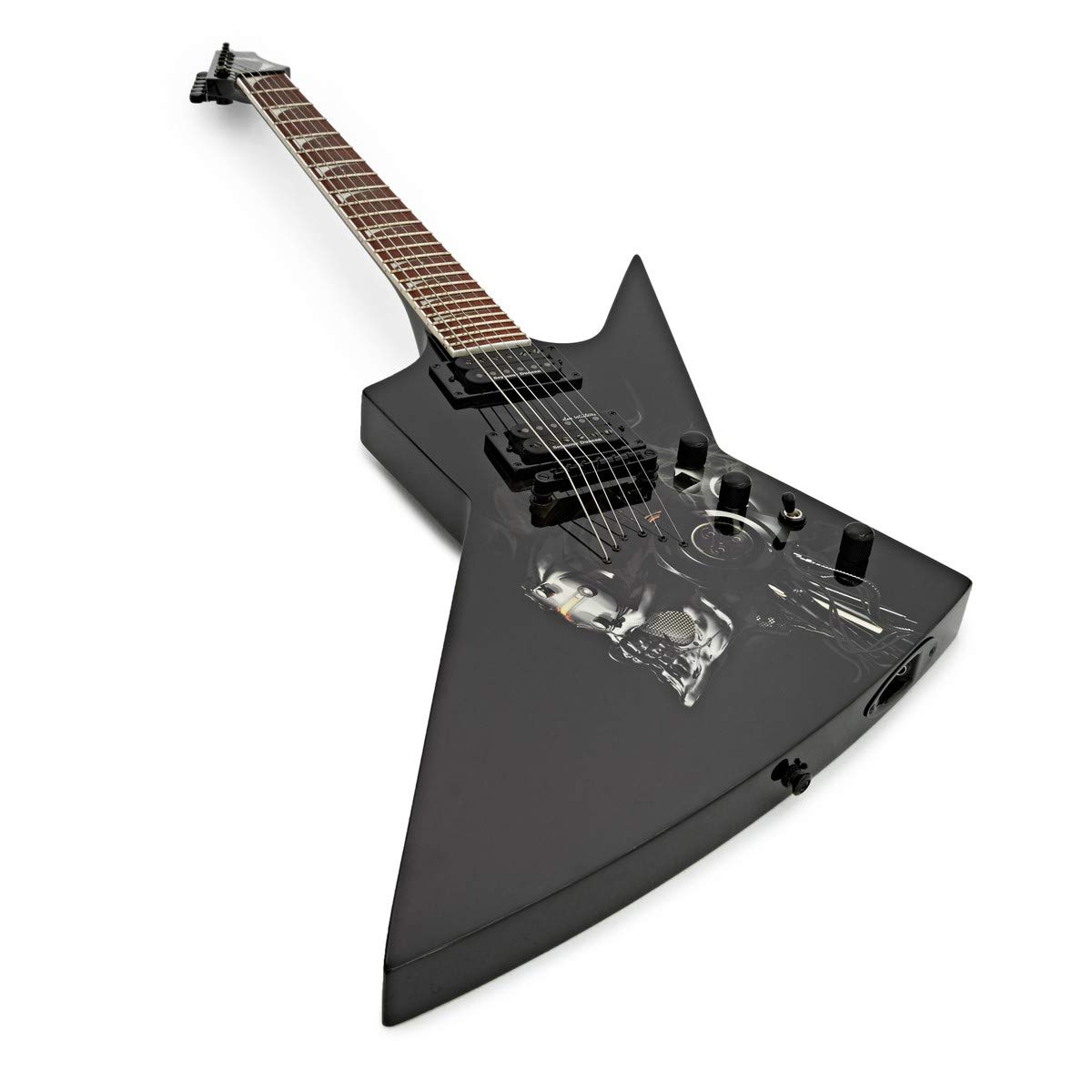 Dean Zero Dave Mustaine Electric Guitar, Vic Rattlehead : Amazon