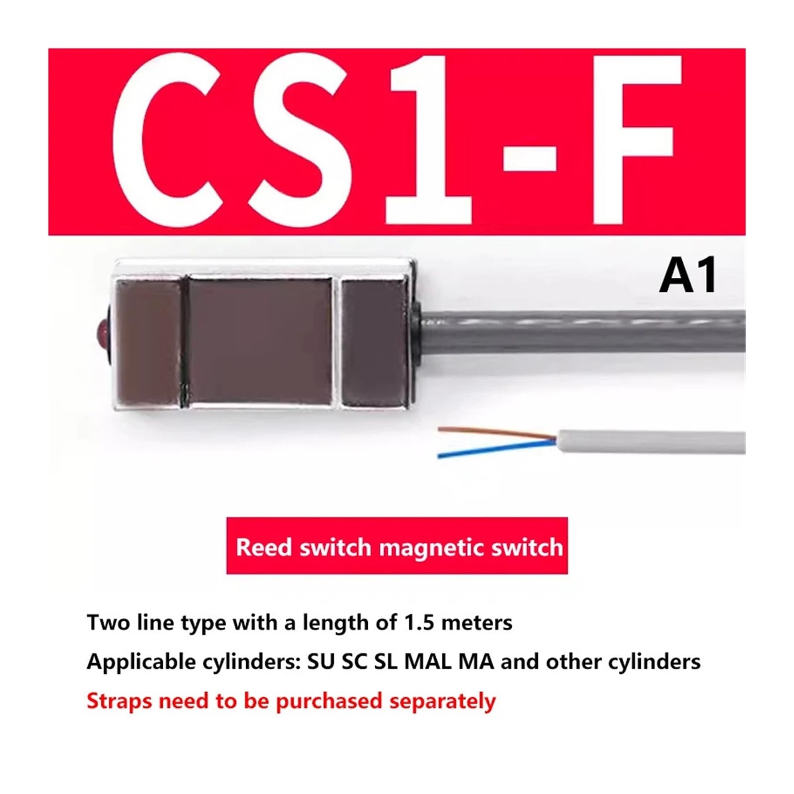 CS1-F Magnetschalter Zylinder Reedschalter Sensor(CS1-F)