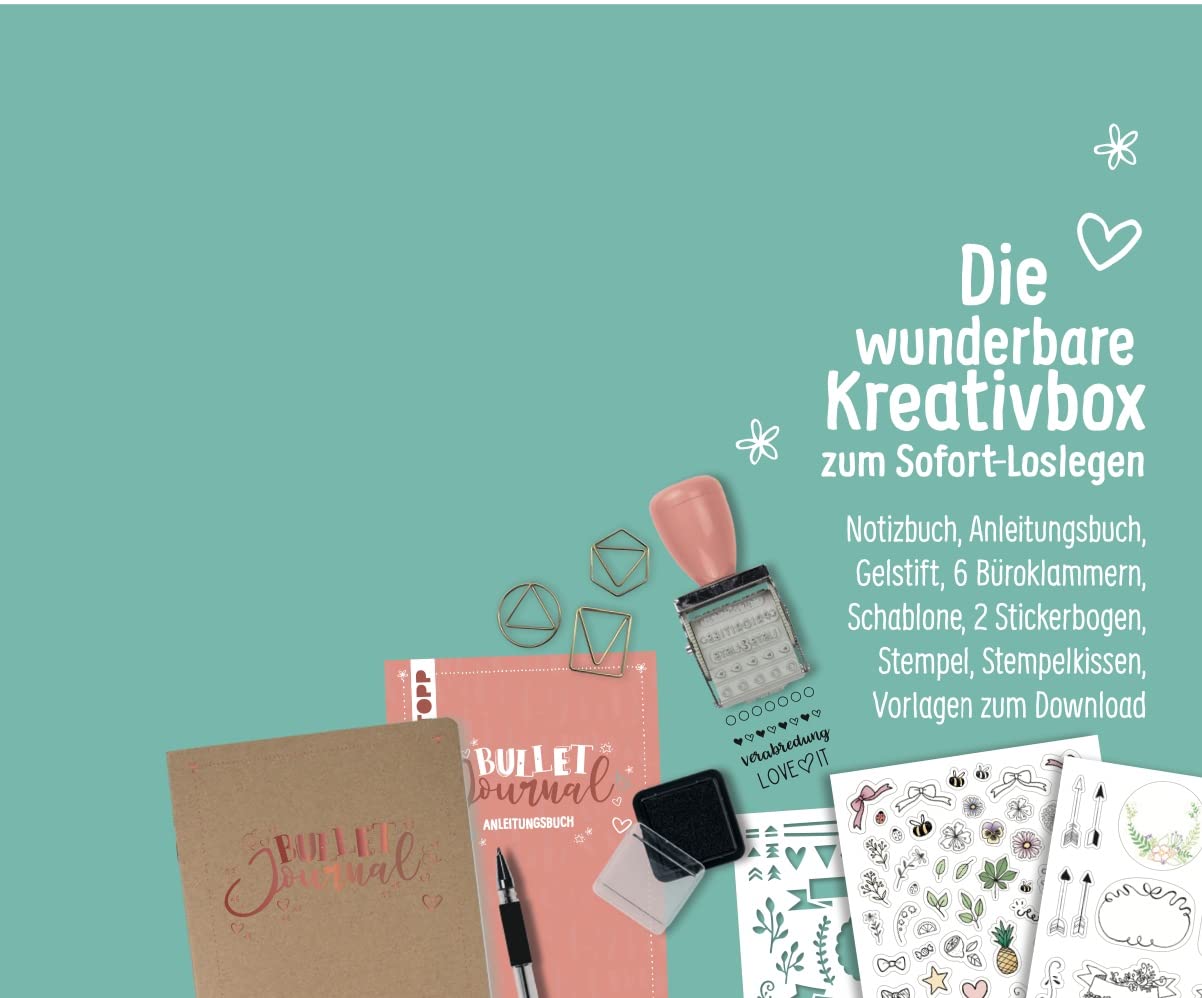 9-teilige Bullet Journal Schablonen - Flexible Vorlagen Für Kreatives Journaling