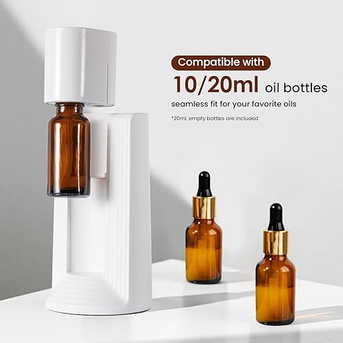 Miniatura 6 de Difusor de aceite esencial sin agua, difusor de aromaterapia portátil, apto para botellas de aceite esencial de 0.3 a 0.7 onzas líquidas, 3