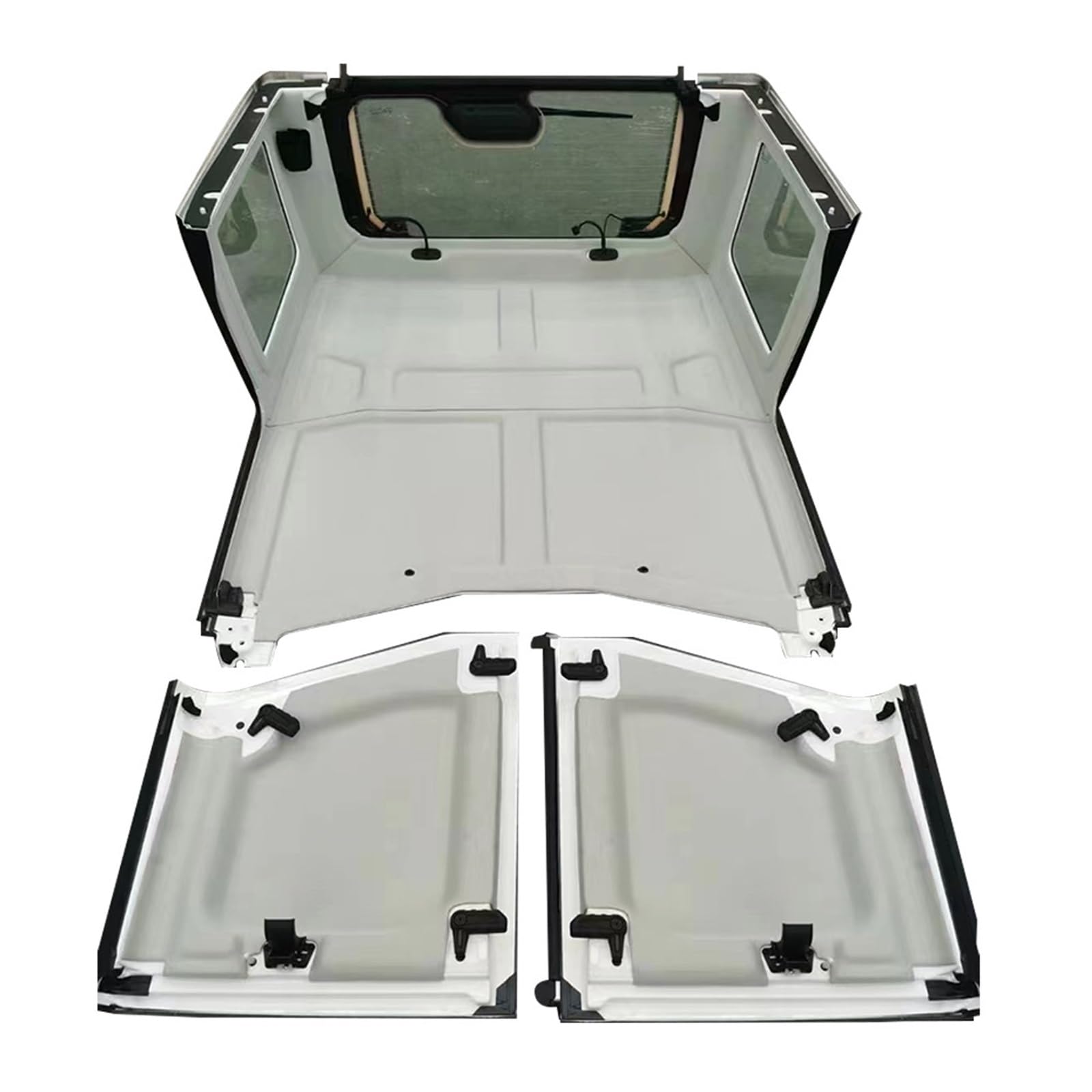 Car Inside 4 Door Roof Heat Insulation Soundproof Cotton Car Insulation Roof Compatible with Jeep Wrangler JL 2018++ JL9052 LANTSUN(Blue)