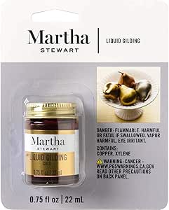 Martha Stewart Crafts Liquid Gilding.75 oz, Gold