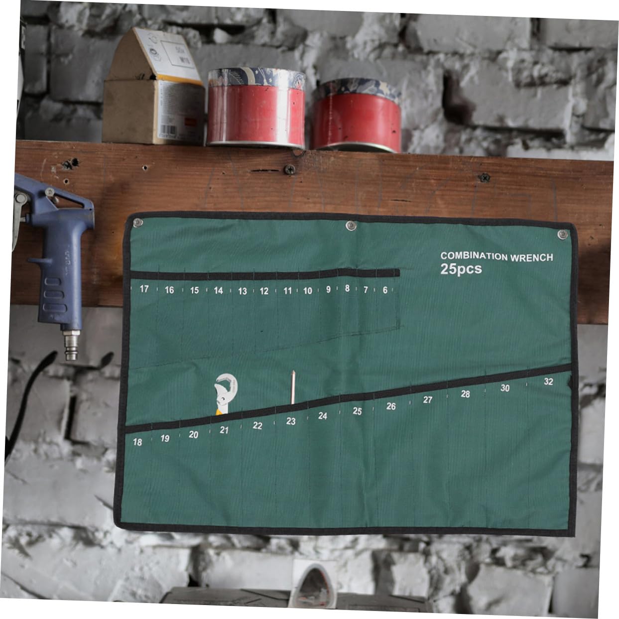 Pochette à Outils Compacte en Tissu Oxford pour Clés, Lot de 2
