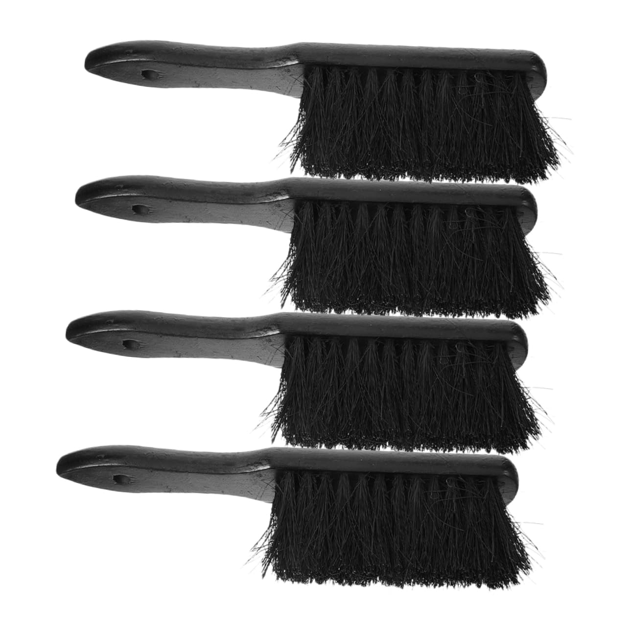 IWOWHERO 4pc Set Chimney Sweep Brush for Fireplace Cleaning Durable Bench Brush