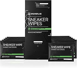 Premium Sneaker Wipes | Keeps shoe clean upto 3 Days with 1 Wipe | On-the-Go Cleaning Solution | Cleans at Microscopic Level | Safe for Knit, Suede, Nubuck, Canvas | Travel-Friendly