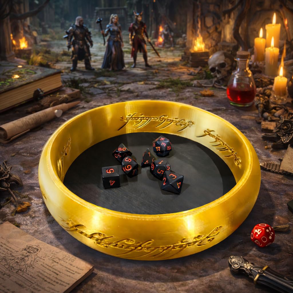 Bandeja de Dados para RPG, Dungeons & Dragons, Acessório para Jogo