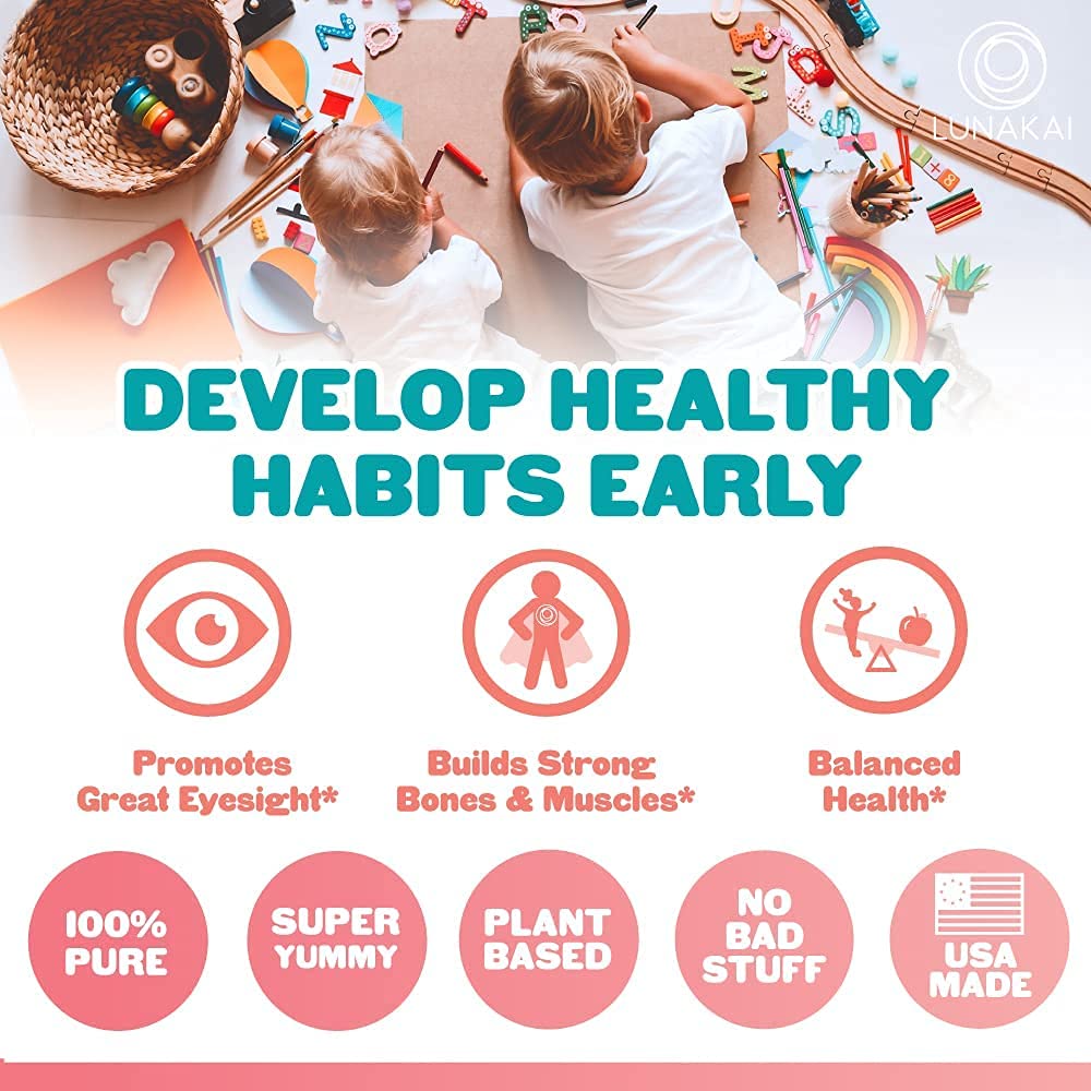 Organic Kids Multivitamin Gummies Children's and Toddler Chewable