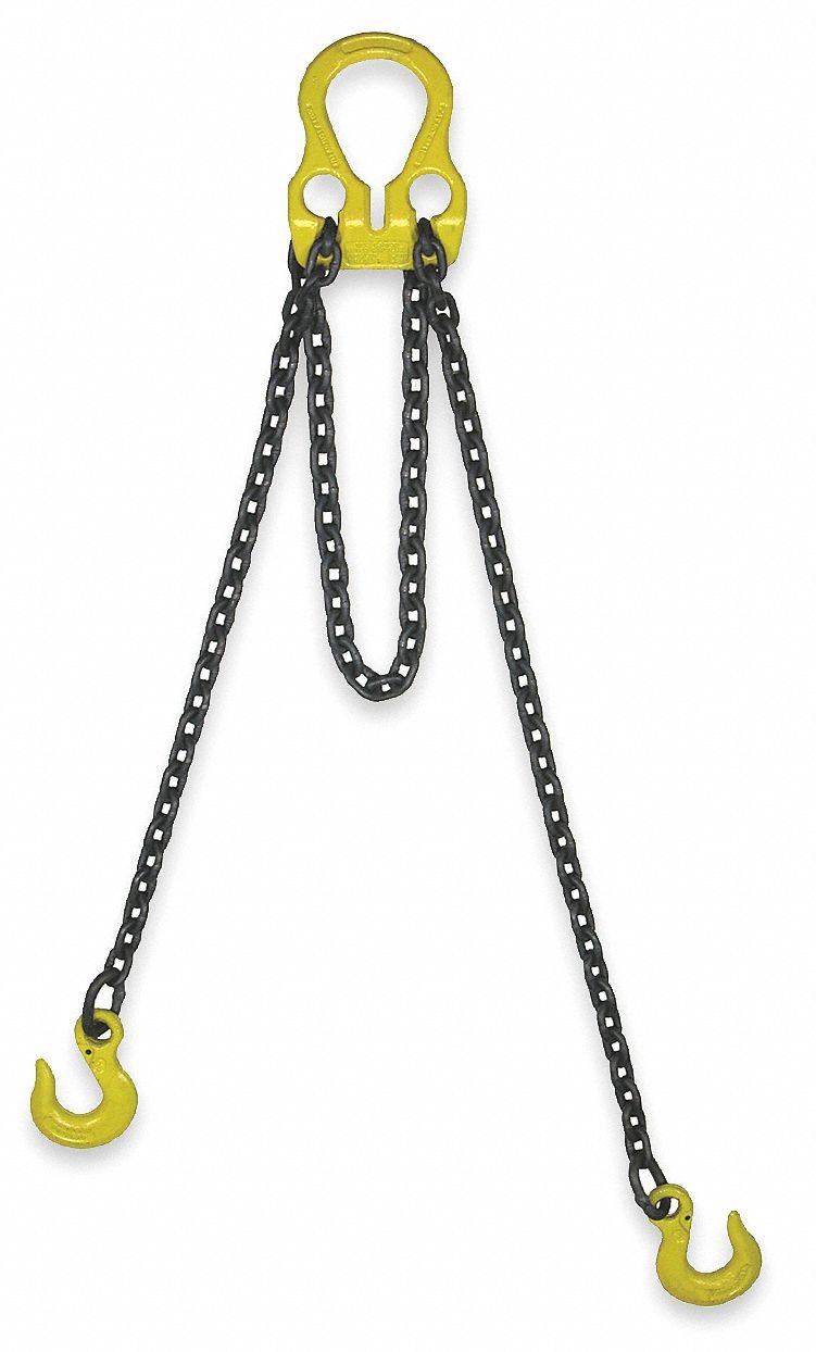 Liftall 30002G10 Chain Sling, G100, Alloy Steel, 10' Length