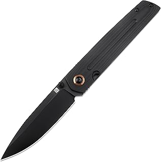 ARTISANCUTLERY Folding Knife SIRIUS (1849P) Black PVD AR-RPM9 Powder Steel Blade Black G10 Handle Pocket Knife EDC Knife