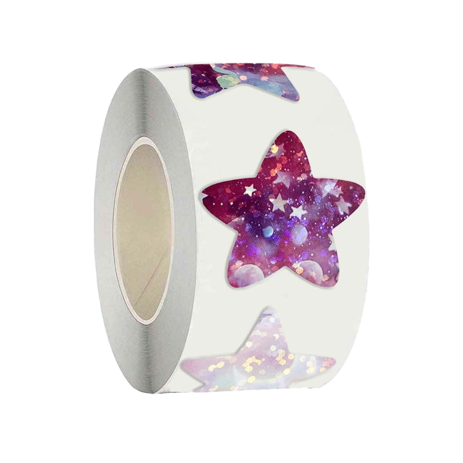 500Pcs / Roll Star Sticker Reward Labels Colorful Star Adhesive Label Sticker for Boys Girls Student Student Teachers