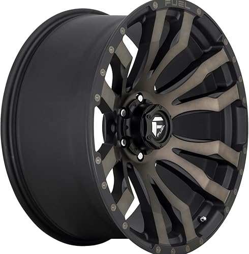 Miniatura 6 de FUEL 1PC BLITZ - Rueda de automóvil de 20 x 10 (2.4 x 55.0in), color negro brillante (0.709in)