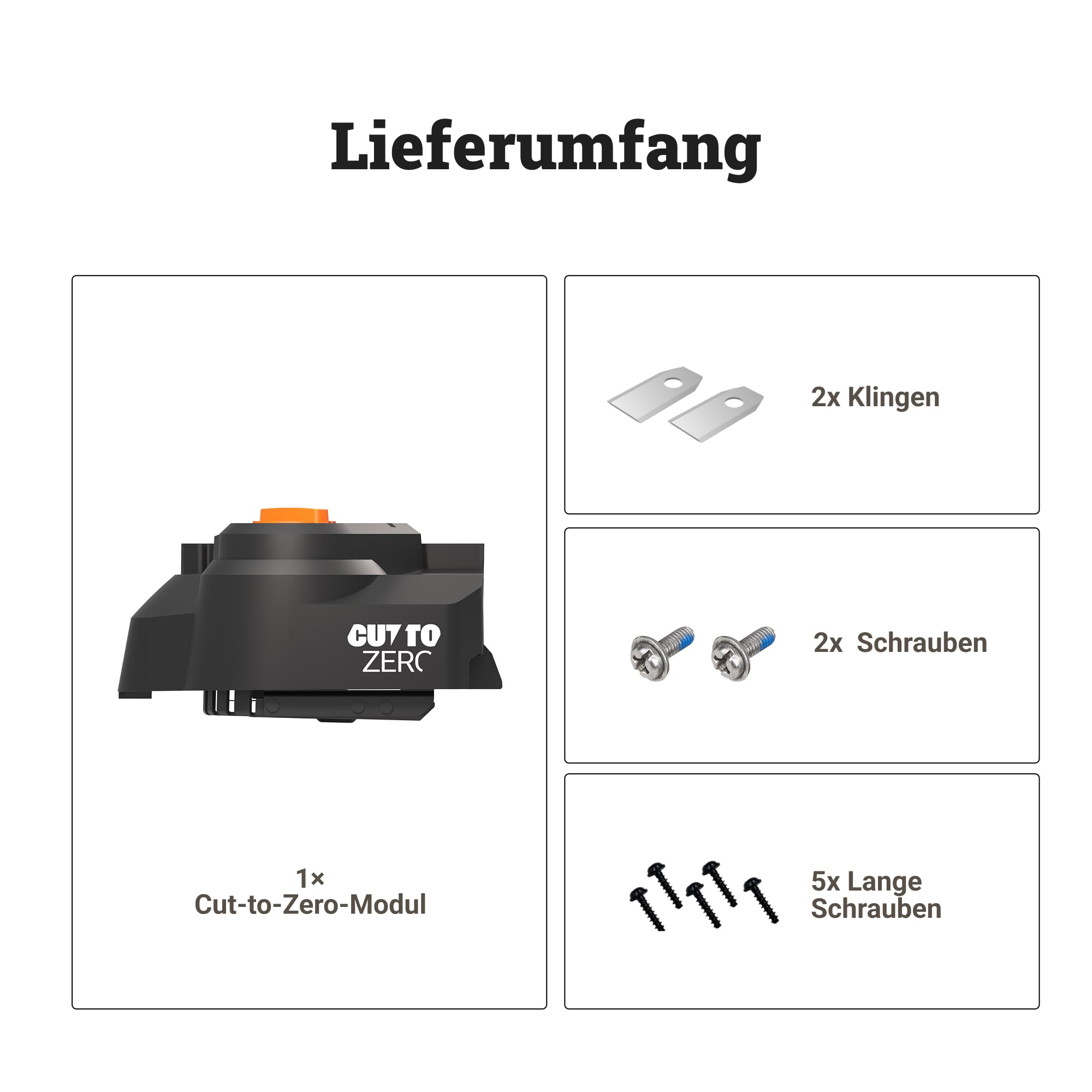WORX WA0925 Cut-to-Zero Edge Cutting Modul, Edge-Trimming-Aufsatz für Vision Cloud S/M Modelle (ermöglicht randnahes Mähen für maximale Flächenausnutzung) - 5