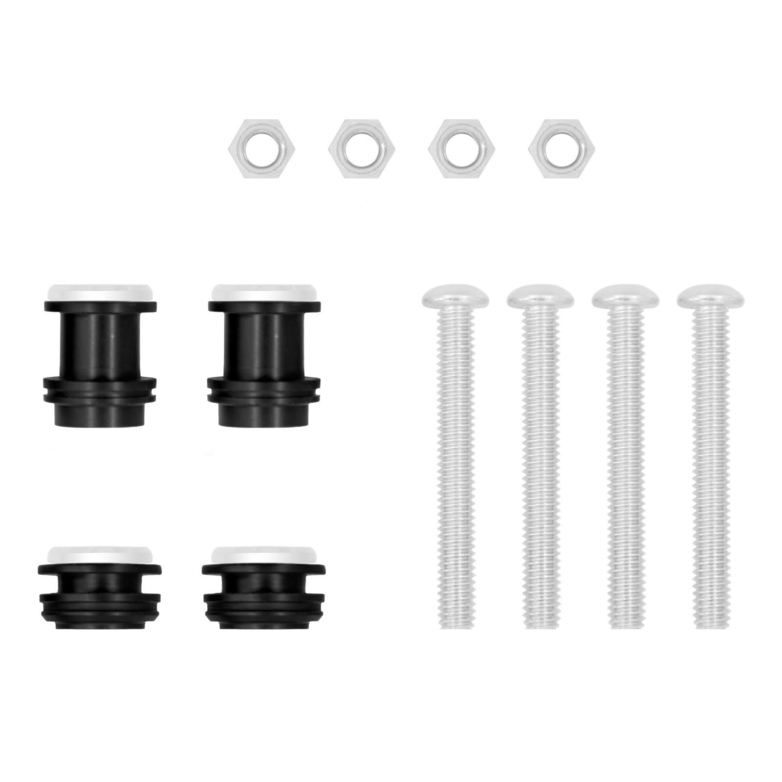 MINGLEA Quick Release Luggage Racks Docking Set Detachable Sissys Bar Hardware Set Motorcycle Accessories Upgrades for XL883