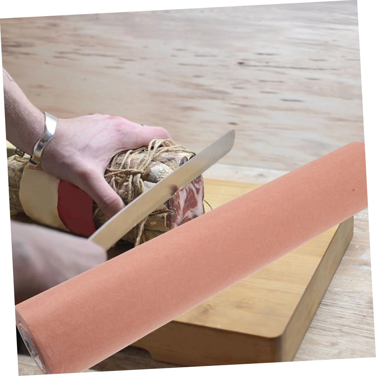 PLAFOPE Rotolo di Carta da Macellaio Rosa per Cucina, Carta da Forno Antiaderente e Resistente, per Preparare Carne e Cottura al Forno, Creativo