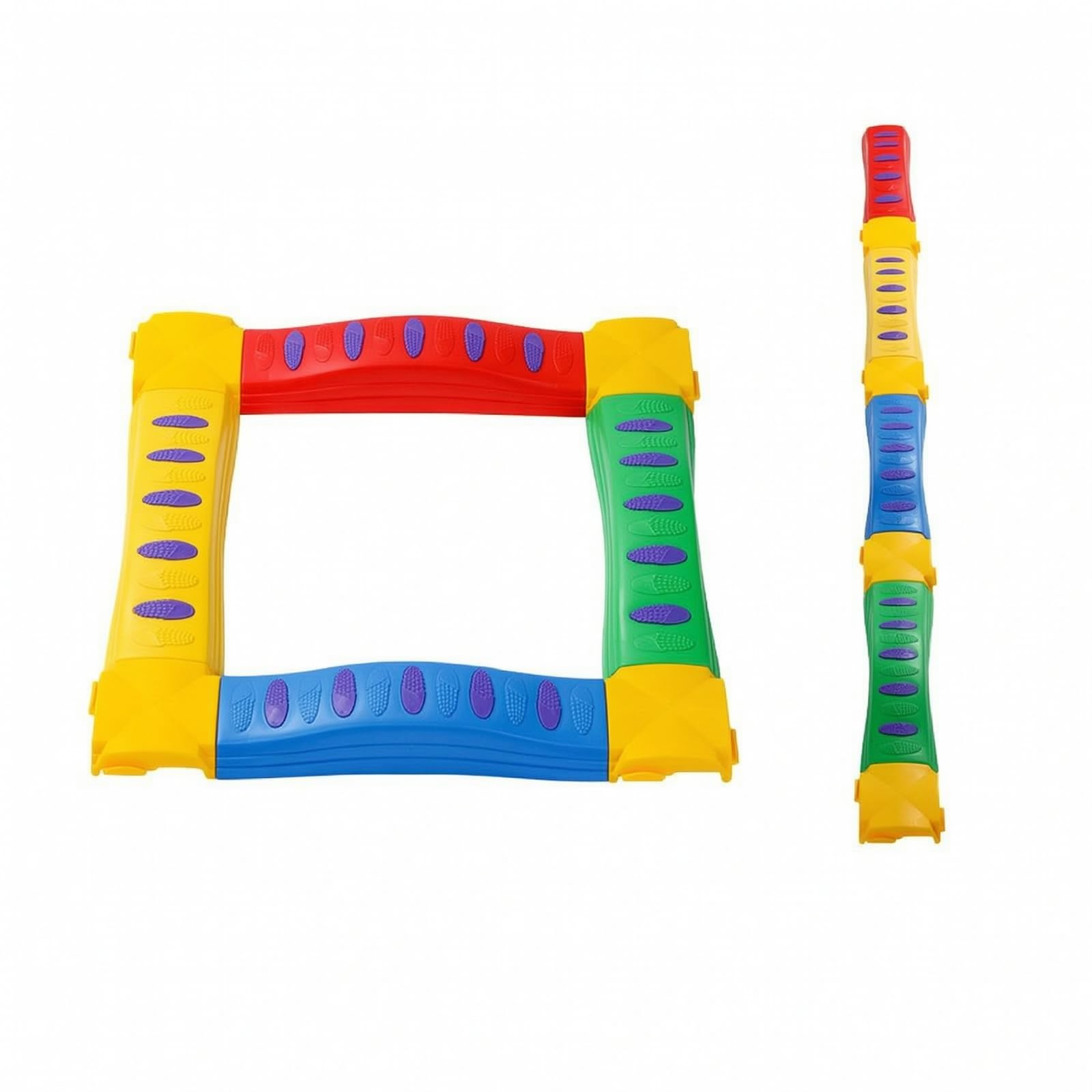 Milageto Pedana di Equilibrio Antiscivolo Balance Board Testurizzato Tavola Propriocettiva per Scuola Dell'infanzia, Asilo, Area Giochi Domestica