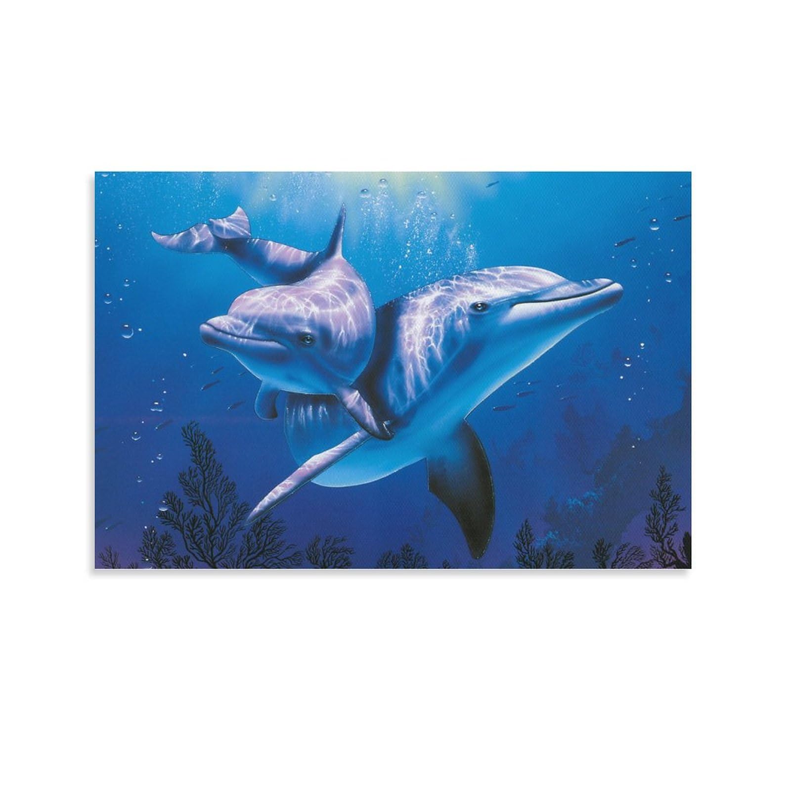 Amazon.co.jp: イルカ 海 アートパネル ポスター アートパネル 絵画 