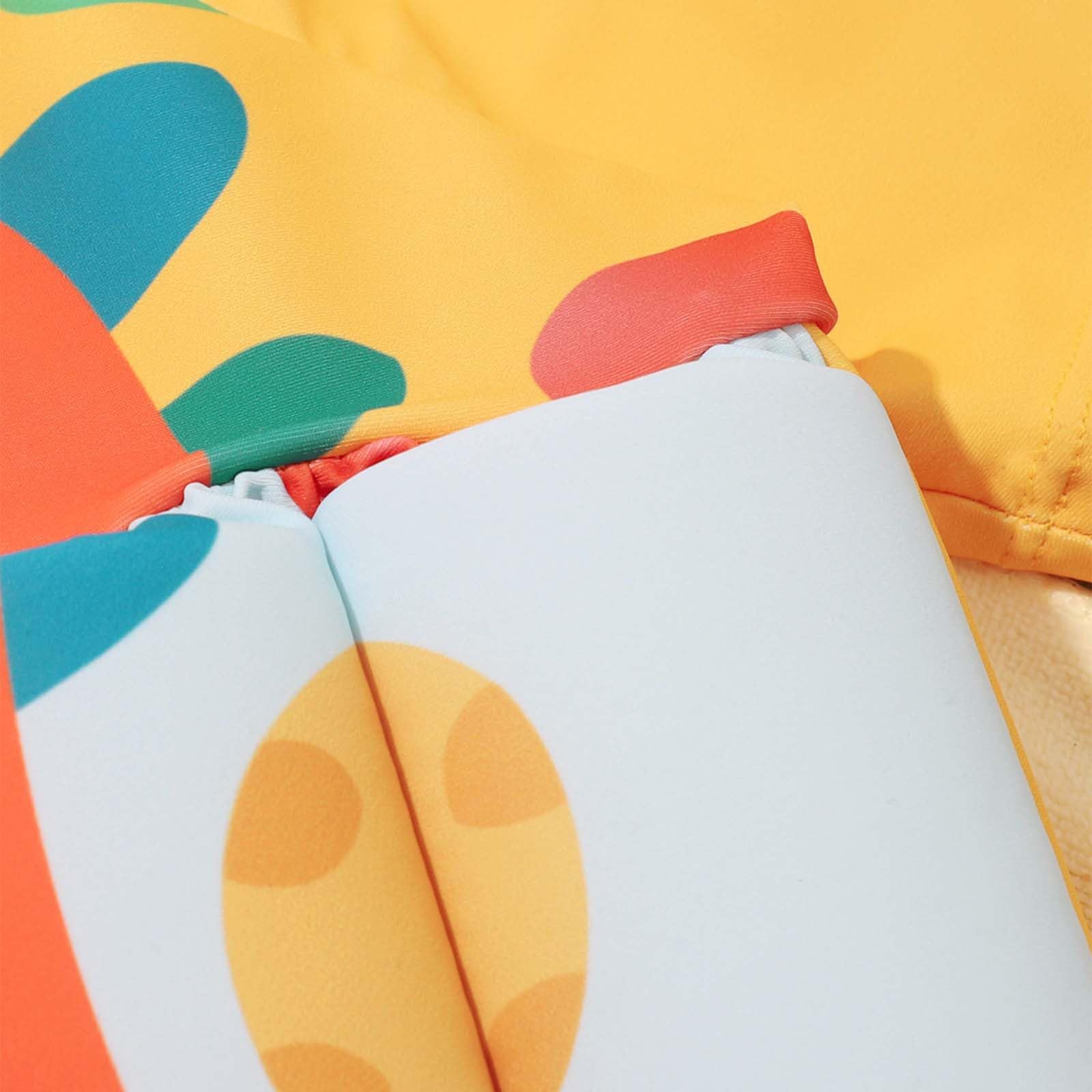 Maillot de Bain Flottant Enfant Maillot de Bain Bebe avec Flotteur intégré pour sécurité Confiance Aide à la flottabilité Combinaison Flottante Une pièce Protection Anti-UV+