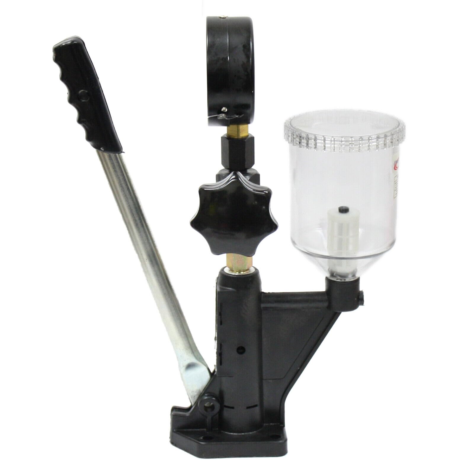 Fuel Test 400Bar/8000PSI Diesel Injector Nozzle Tester w/Dual Scale Gauge
