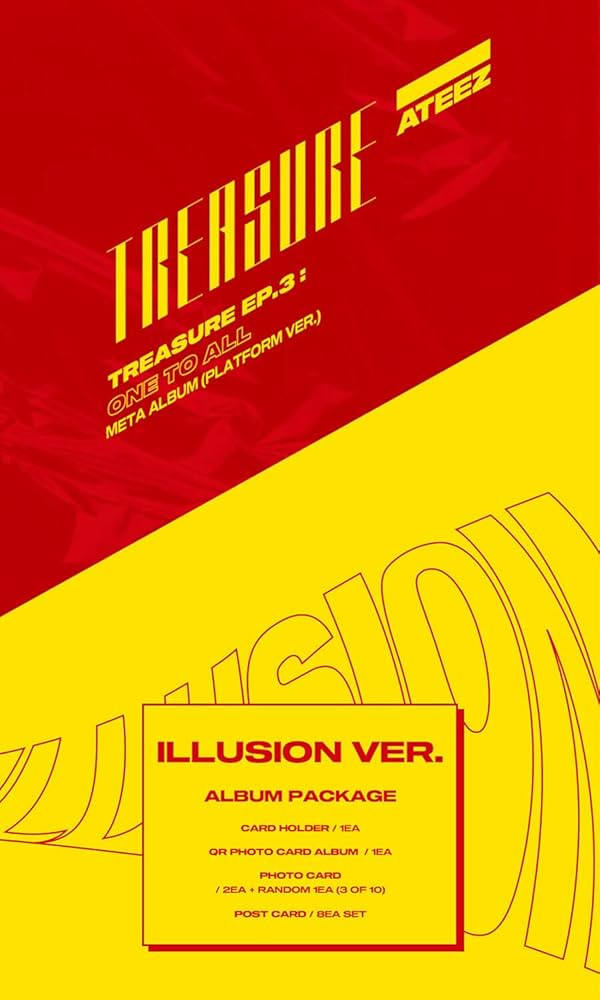 【未開封】ATEEZ TREASURE EP.3 ONE TO ALL ATEEZ - TREASURE EP.3 : ONE TO ALL