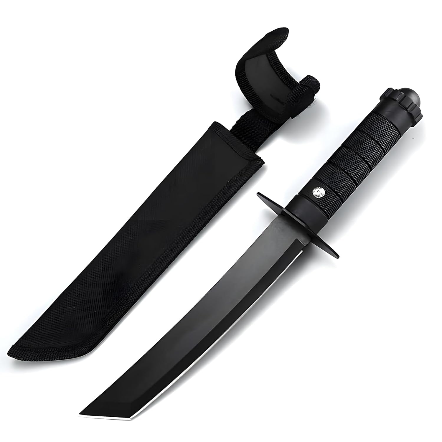 BISONBERG Kitchen Knife/Utility Knives for Kitchen Home & Office Use Ideal for Portable, Travel - Black (Manual) with Cover Pack 1,Carbon Steel