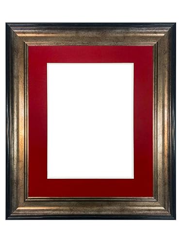 FRAMES BY POST Cadre photo scandinave noir et doré avec