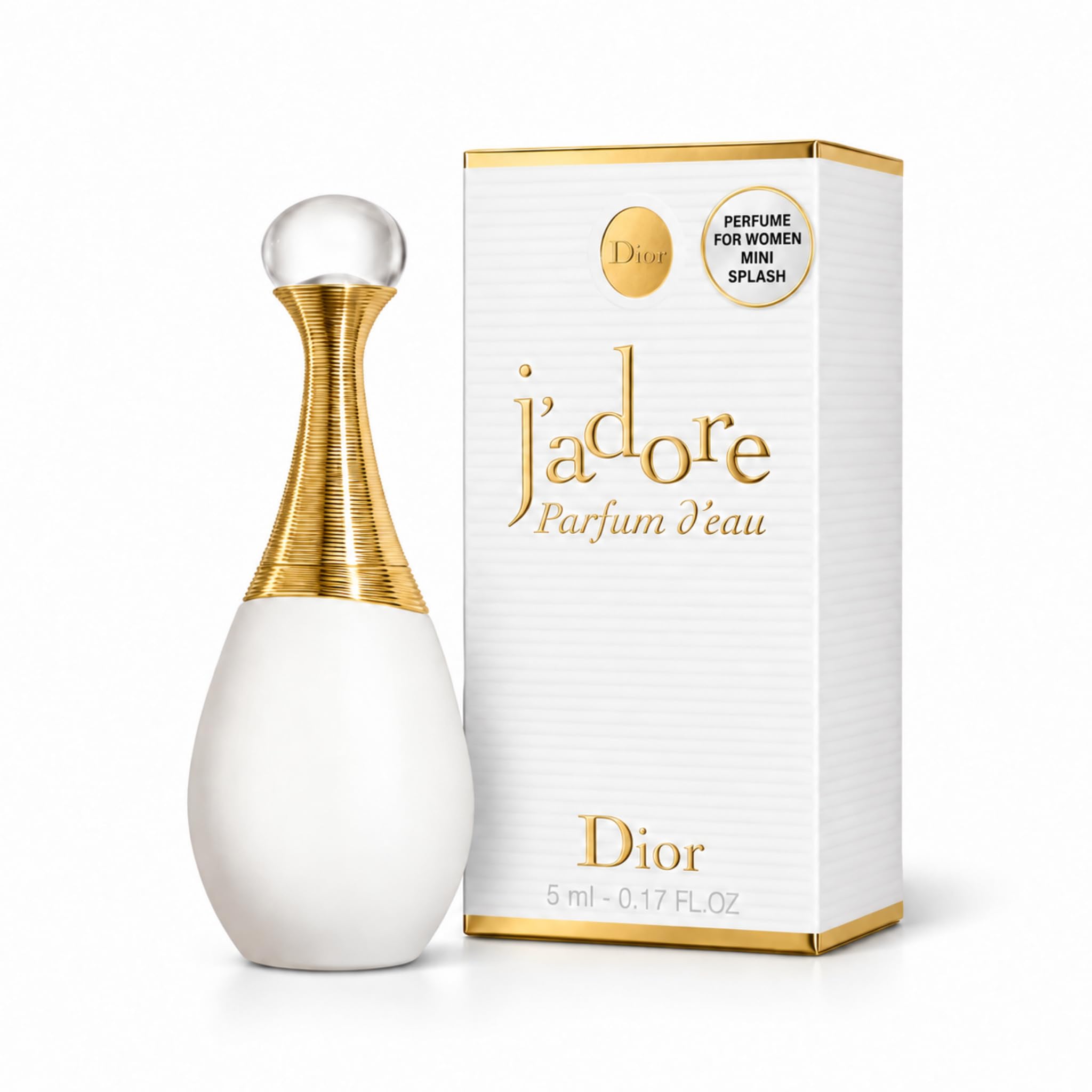 Dior J'Adore Parfum D'eau Mini Women Perfume Travel Size Splash Dabber (SMALL) 5 ml / 0.17 oz