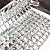Diflart Mirror Glass Mosaic Tile Crystal Diamond Tile 3/4 inch Backsplash for Kitchen Bathroom Wall Pack of 5 Sheets