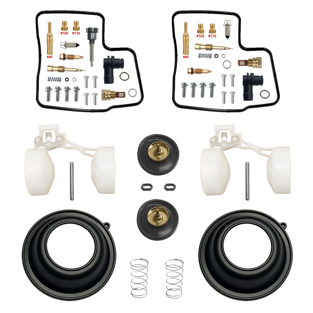 Kit de reparación de carburador VT750C SHADOW 750 1998-2003 para motocicleta VT750, kit de reconstrucción de carburador con junta (kit de reparación, flotador, aircut, diafragma)