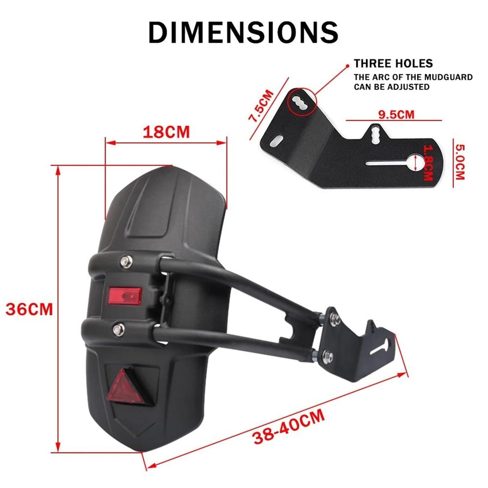 Motociclette fuoristrada Parafango Posteriore Parafango Parafango Splash Protector Per Suzuki Vstrom 250 650 650XT DL650 GSX 400 R125 R250 S750 GS500 SV650