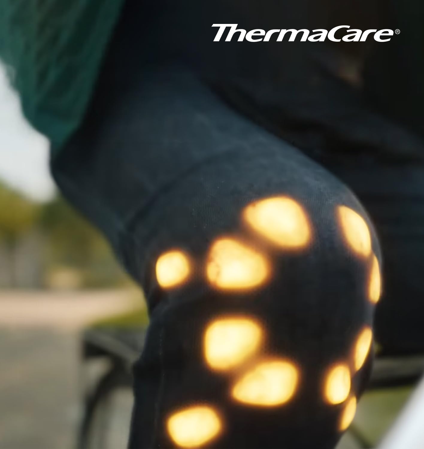 ThermaCare bei Knieschmerzen, 2 Stück, ThermaCare Knie-Pflaster gegen Osteoarthrose & Verspannungen, Originalware von Angelini Pharma Deutschland