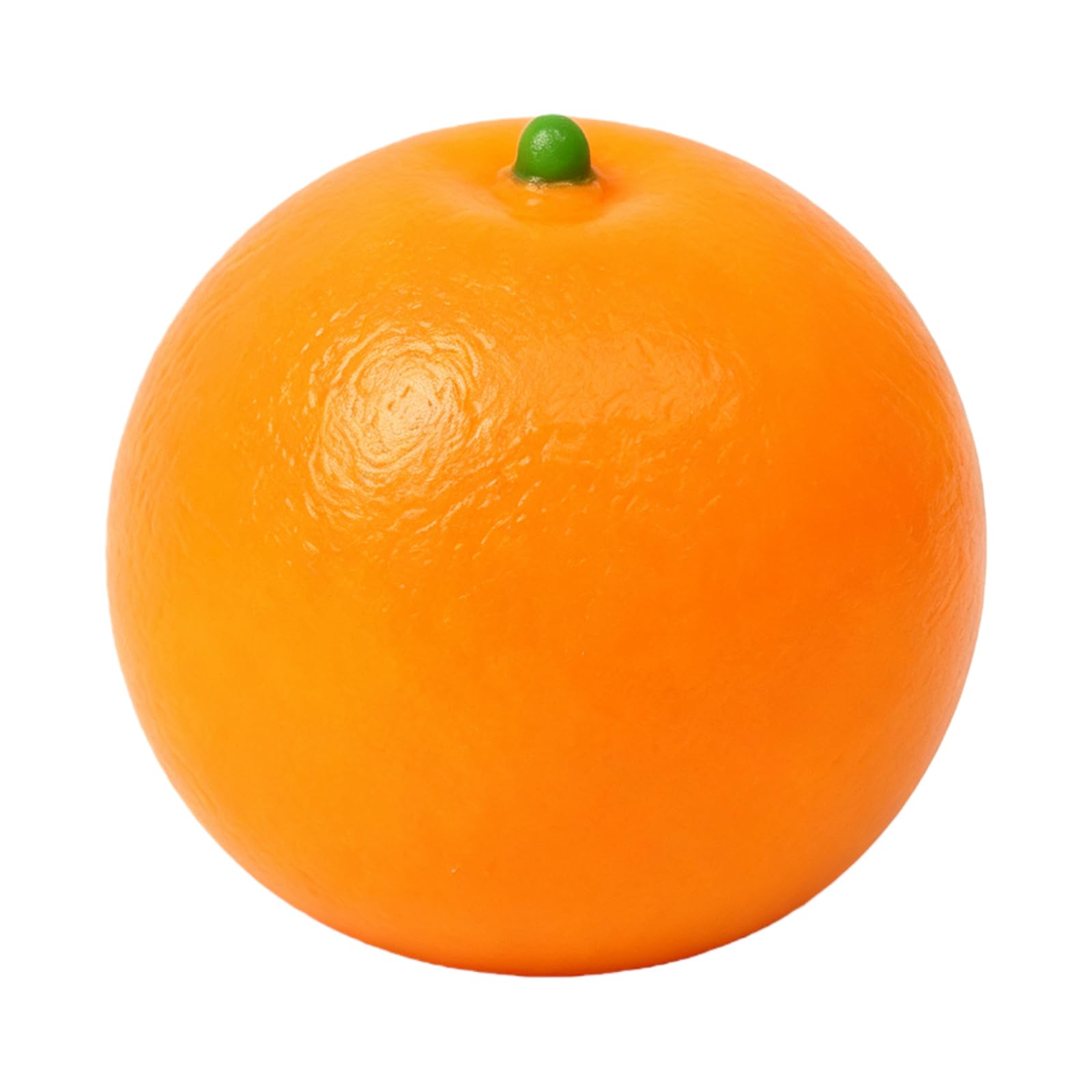 Crunchy Orange Squishy ASMR Stress Ball, Slow Rising Bead Filled Sensory