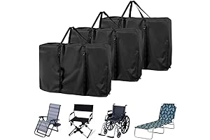 3 Piece Beach Chair Bags for Easy Storage and Transport