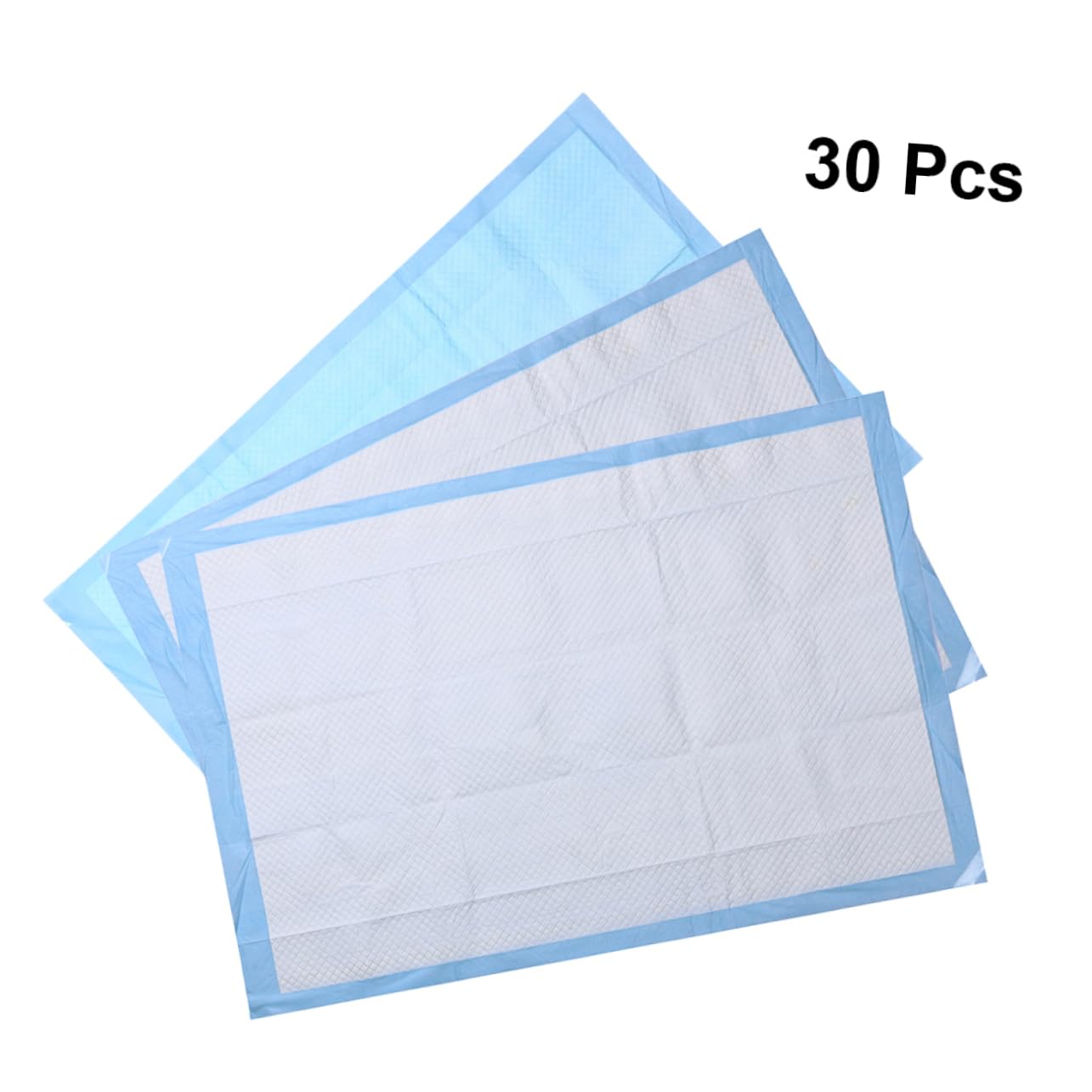 30 Stück Absorbierende Hundetoilettenunterlagen für Welpen XL Pet Urine Pads für Tägliche Nutzung Training von Haustieren Wohnung Auto oder Hotelzimmer