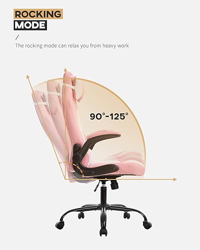 Miniatura 11 de Silla ergonómica para juegos de PC, silla de oficina para computadora con reposabrazos, reposacabezas y soporte lumbar, respaldo alto, silla