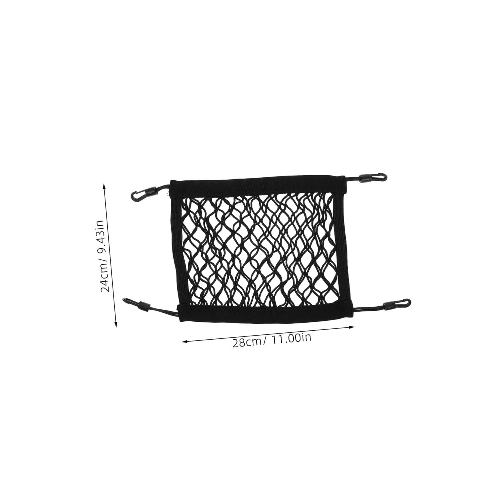 GOOHOCHY Waterproof Paddleboard Storage Bag Mesh Organizer for Kayak Surfboard Elastic Straps Drink Holder