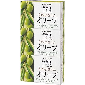 Amazon カウブランド 自然派石けん オリーブ 100g 3個 カウブランド ビューティー 通販