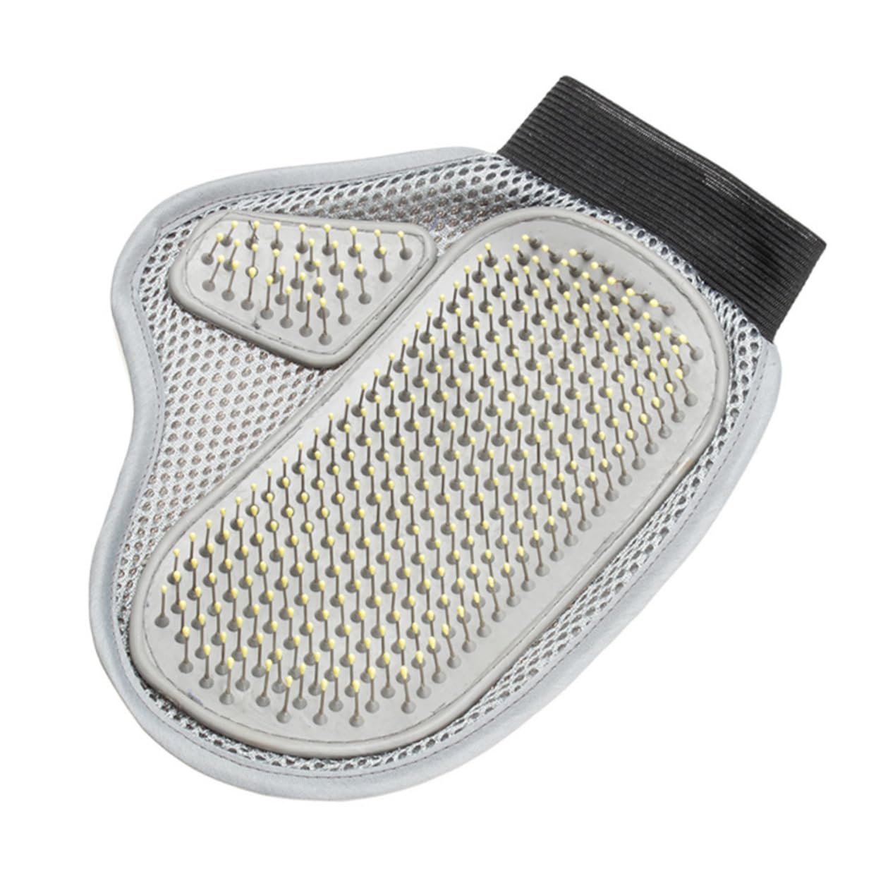 Parliky Pet Grooming Tool Dog Bath Glove Mitt Hair for Cats Gentle Deshedding Brush All Types Easy to