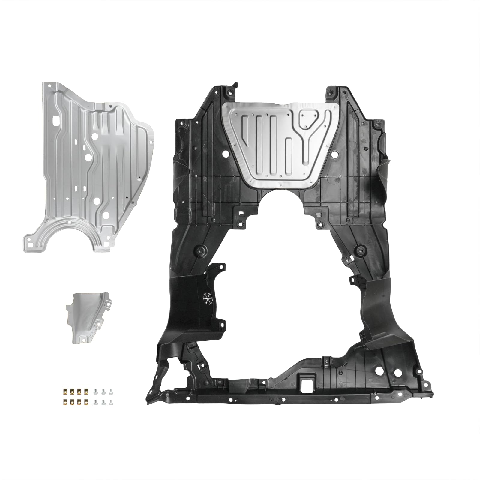 Engine Splash Shield Guard Compatible with 2018-2022 Honda Accord, Front Engine Case Guard Under Car Shield Cover, Replace 74116TVAA00