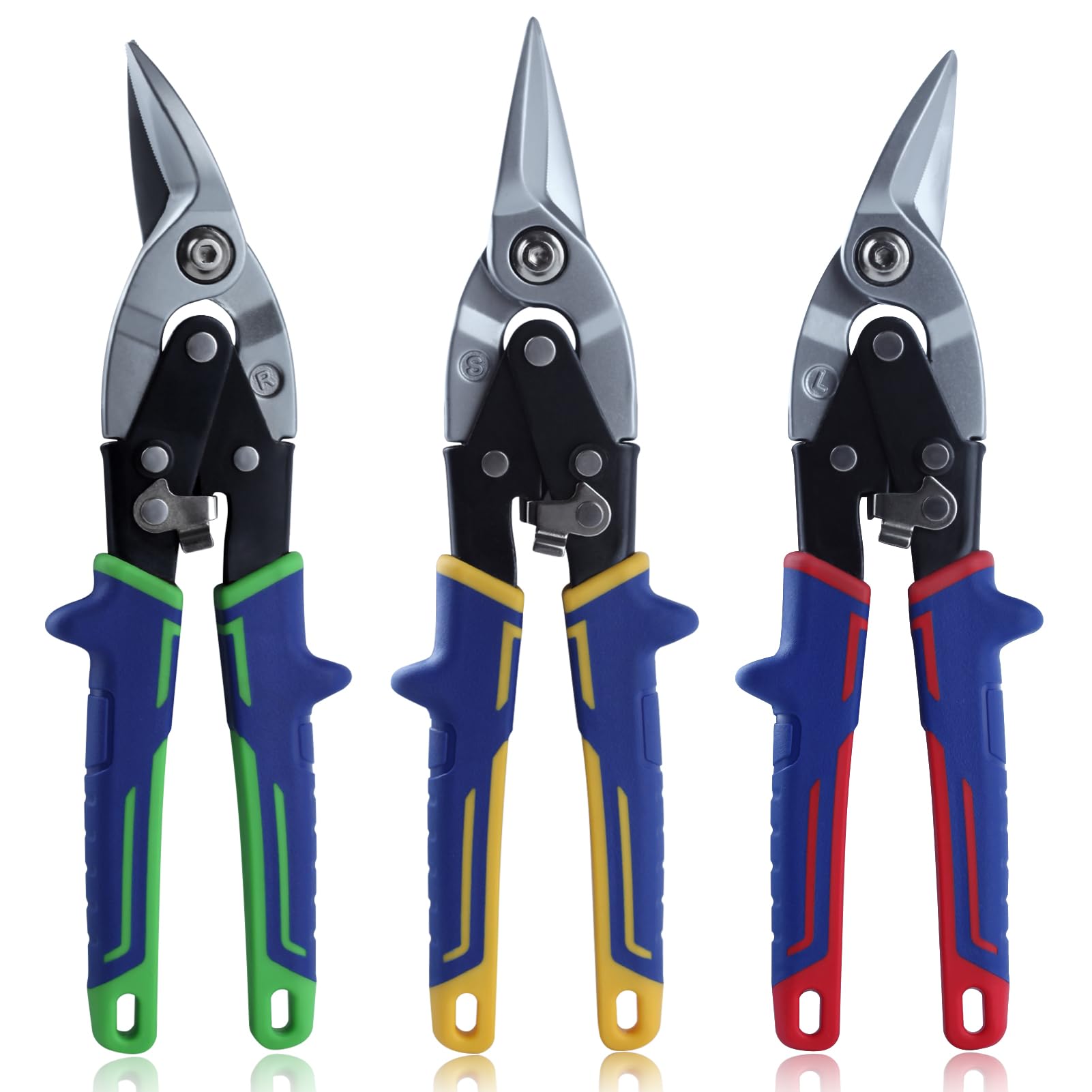 Amazon | SPEEDWOX 3本セット 左右ストレート用 金切鋏 倍力型 金切