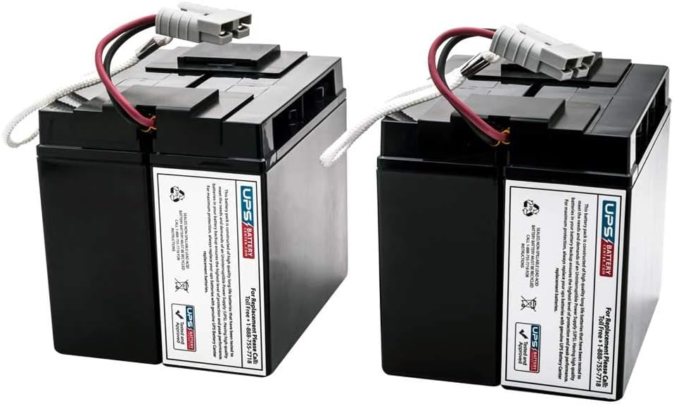 UPSBatteryCenter® APC UPS Compatible Replacement Battery Pack SU2200UXINET for APC Smart-UPS XL 2200VA 230V