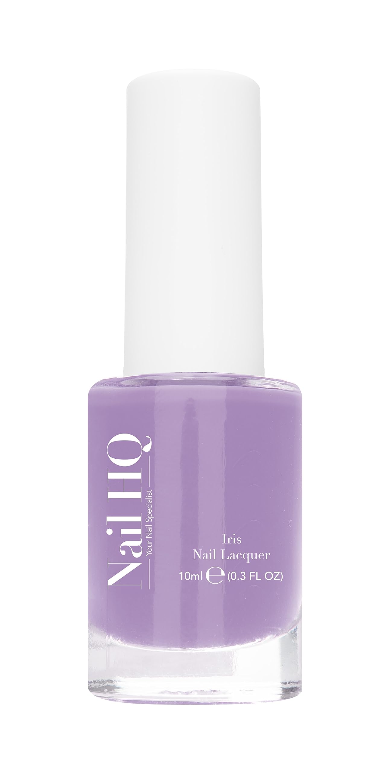 NAIL HQNail Polish, Iris – 10ml Highly Pigmented Vegan Nail Lacquer – Glossy High Shine, Smooth Application & Cruelty-Free