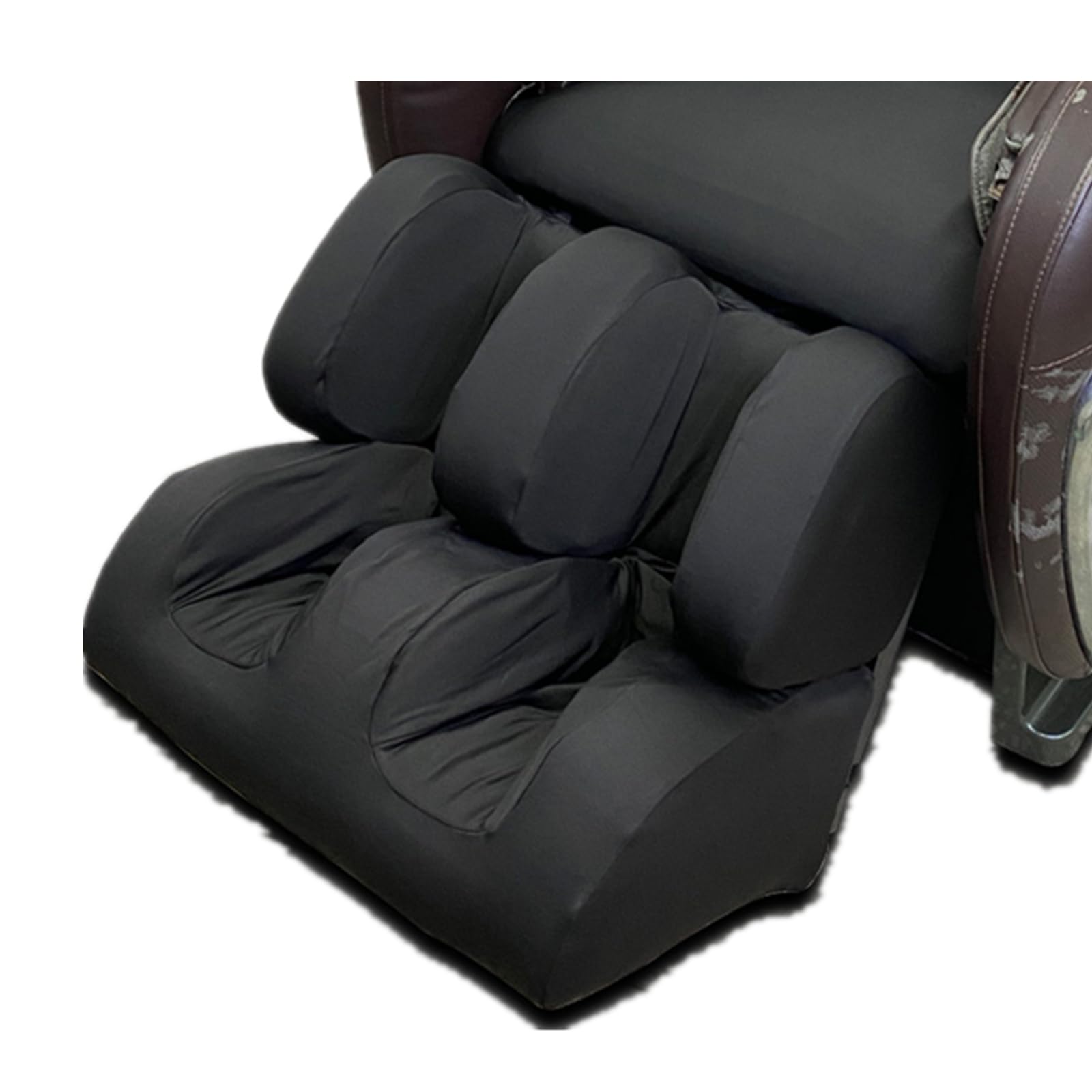Massage Chair Cover - Full Body Shiatsu Dust Protection Covers, Zero Gravity Recliner Chair Covers Washable Stretch Fabric Universal Slipcovers, Black, Foot