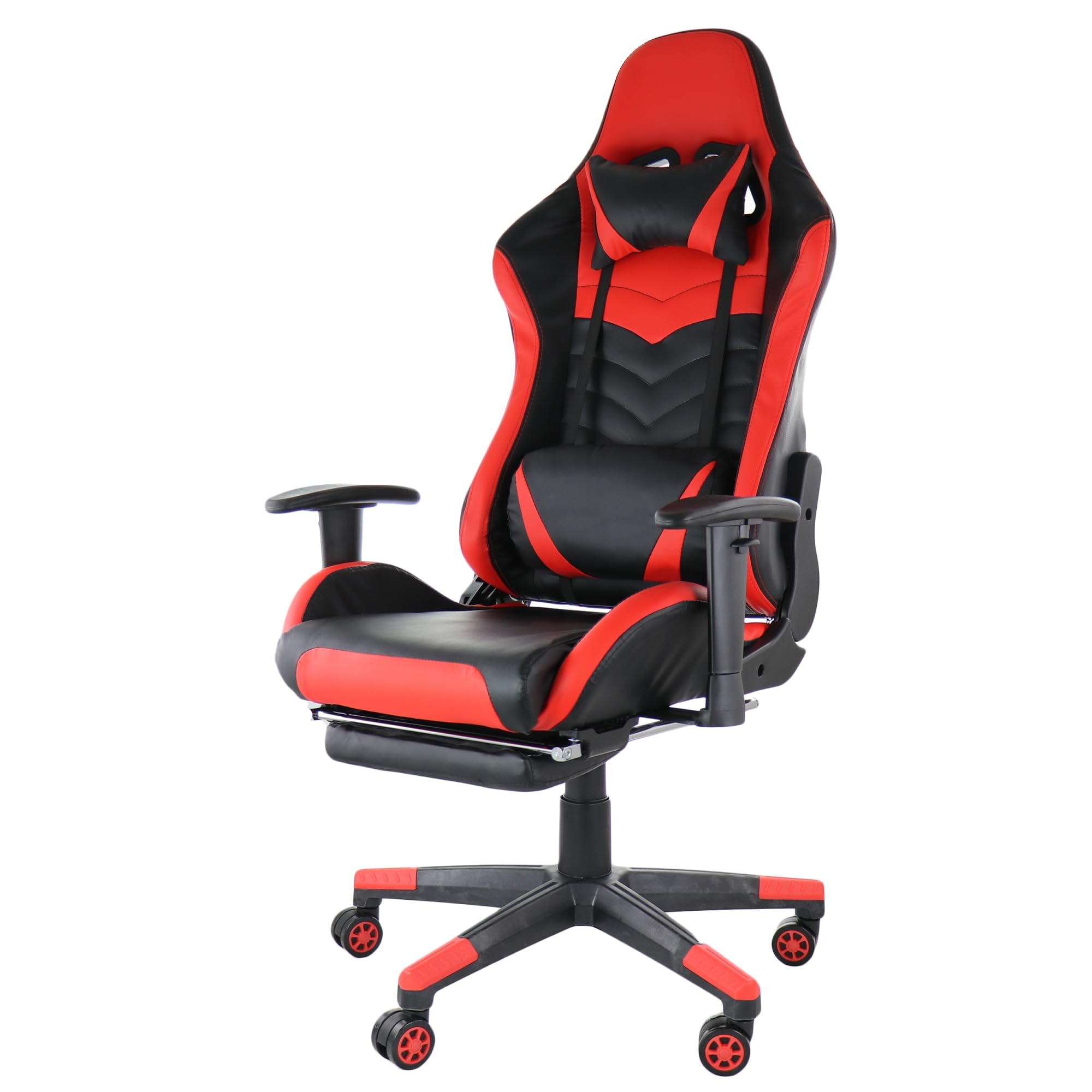 Amazon.com: Gamefitz GF-2002 Gaming Chair, Black & Red : Home