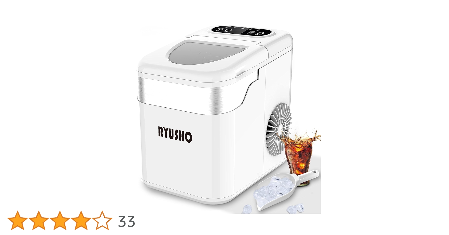 Amazon.co.jp: 製氷機 製氷機家庭用 1.6L水タンク小型高速製氷機