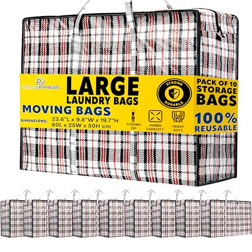 Buste per Indumenti con Cerniera - Borse Spesa Trasloco Cambio