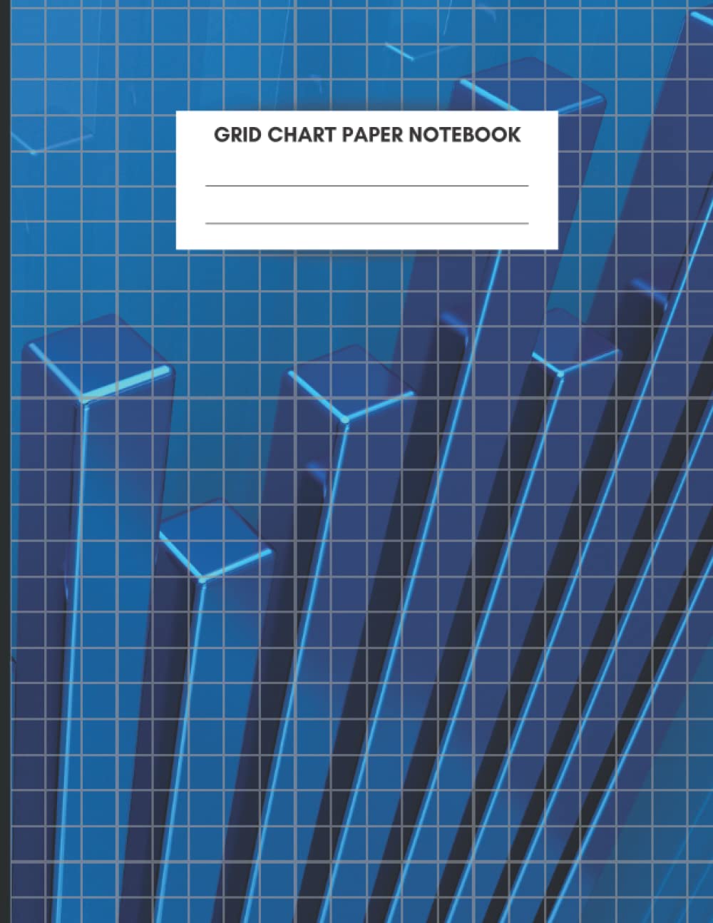 Grid Chart Paper Notebook: Gridded Notebook Quad Ruled 4x4. Ideal for Charts, Graphs, Math, Engineering, Science Etc